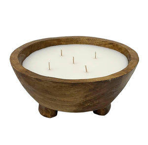 
            
                Load image into Gallery viewer, Mango Wood Footed Candle
            
        