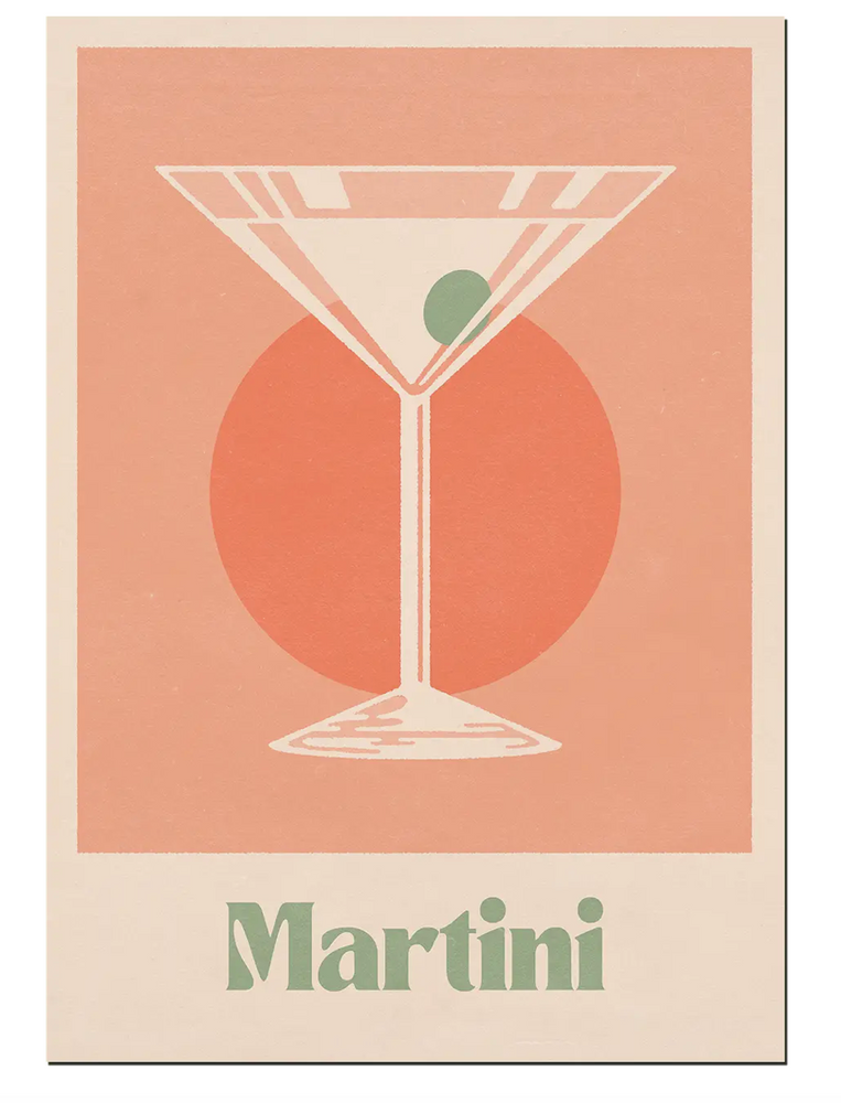 
            
                Load image into Gallery viewer, Martini Print
            
        