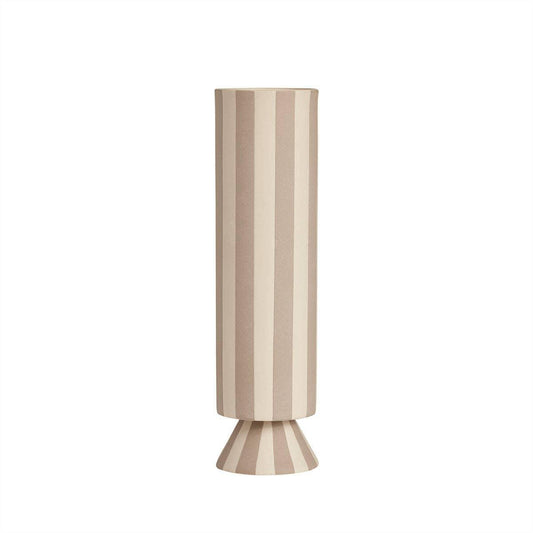 Toppu Vase - High - Clay