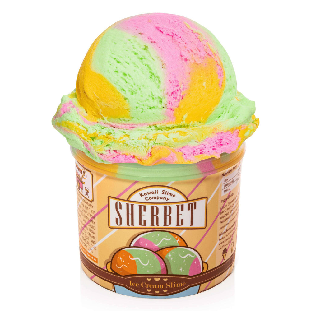 Sherbet Scented Ice Cream Pint Slime