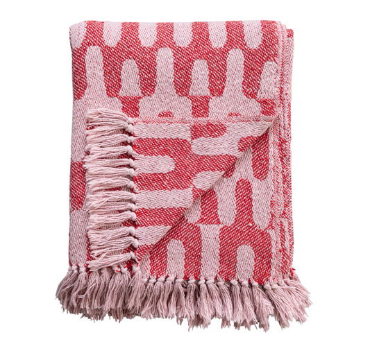 Coral Beach Day Throw