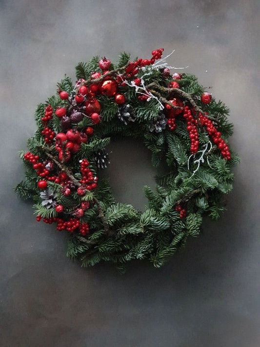 Private Holiday Wreath Class