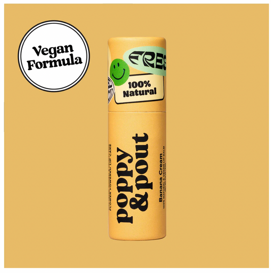 Vegan Lip Balm, "Sunny Daze" Banana Cream