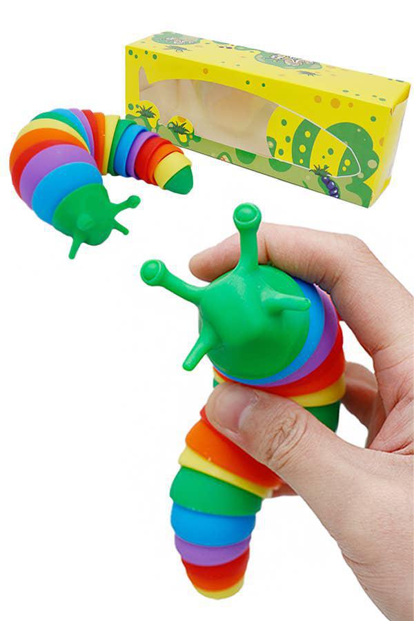 Slug Shape Articulated Sensory Toy