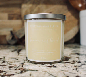 "Banana Nut Bread" Scented Soy Candle, 8.5 ounce