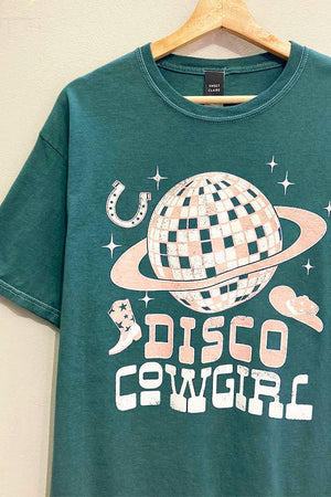 
            
                Load image into Gallery viewer, Disco Cowgirl Graphic Tee
            
        