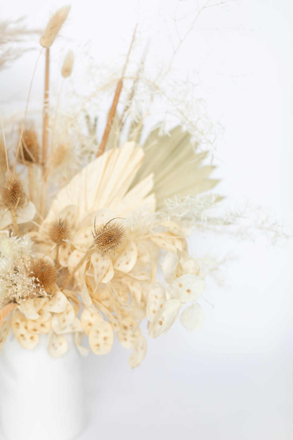 Neutral Dried Floral Arrangement