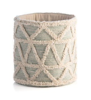 
            
                Load image into Gallery viewer, Haven Geo Tufted Basket -  Sage
            
        