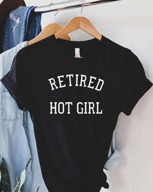 
            
                Load image into Gallery viewer, Retired Hot Girl Tee
            
        