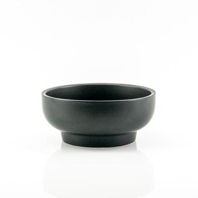 Black Gemstone Pedestal Bowl