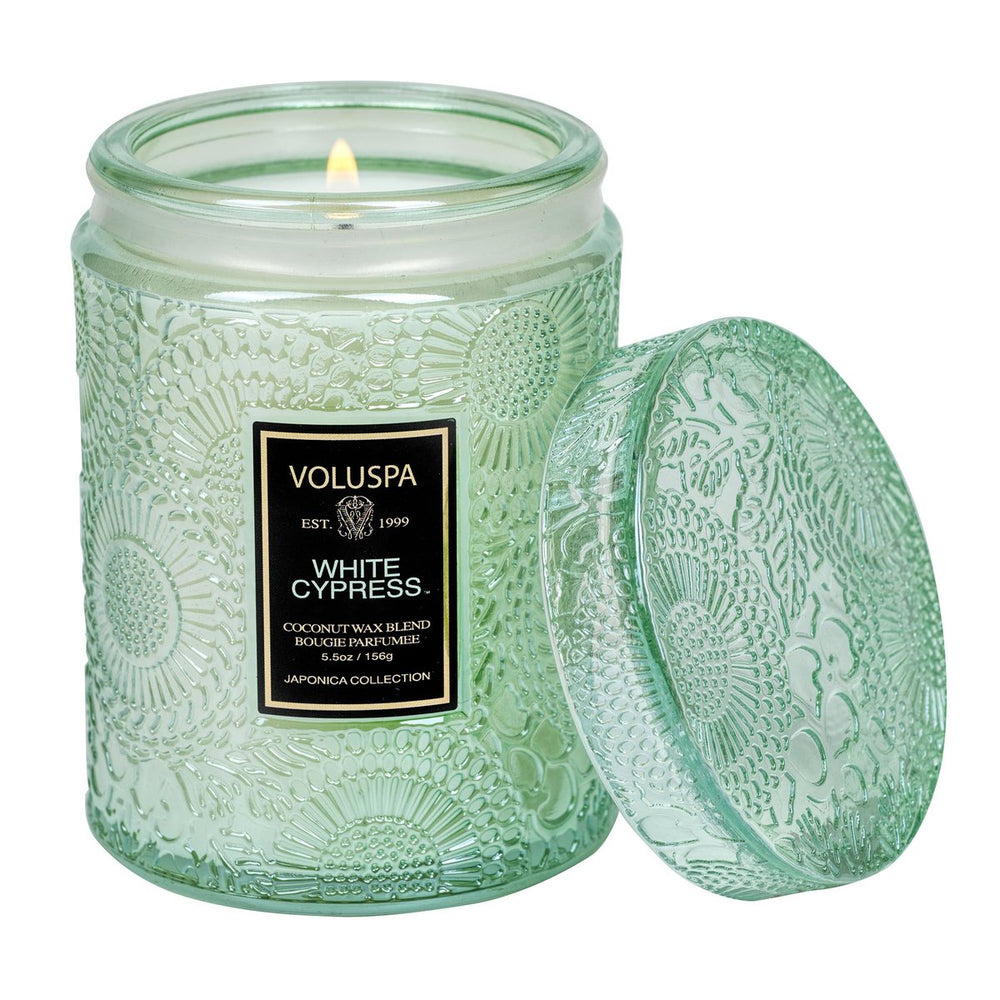 Voluspa White Cypress Candles & Reed Diffuser